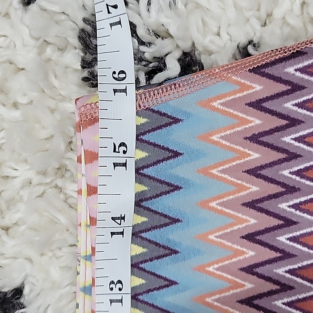 Greyson Womens Leggings Luna Canyon Peaks Print XL Multicolor | Athleisure - Picture 5 of 7